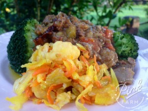 Lamb Stew & Veggies